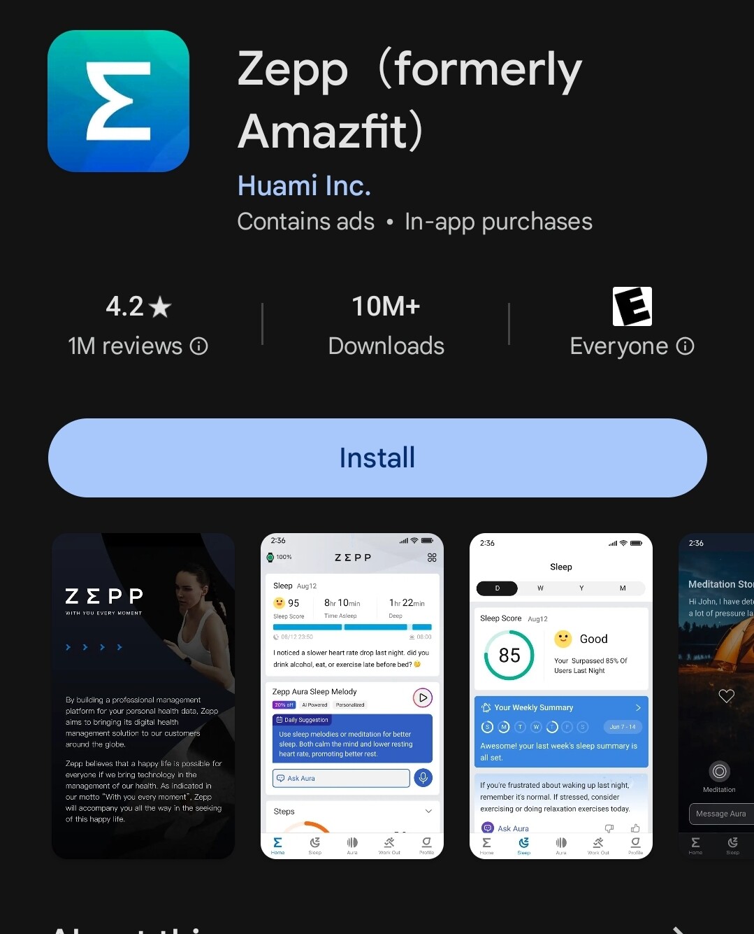 image showing how to reset your amazfit watch