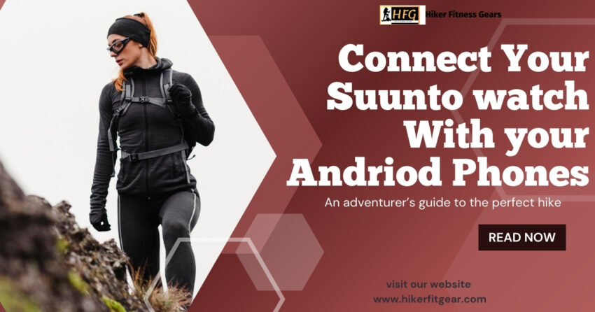 image showing how to pair your suunto watch with an andriod